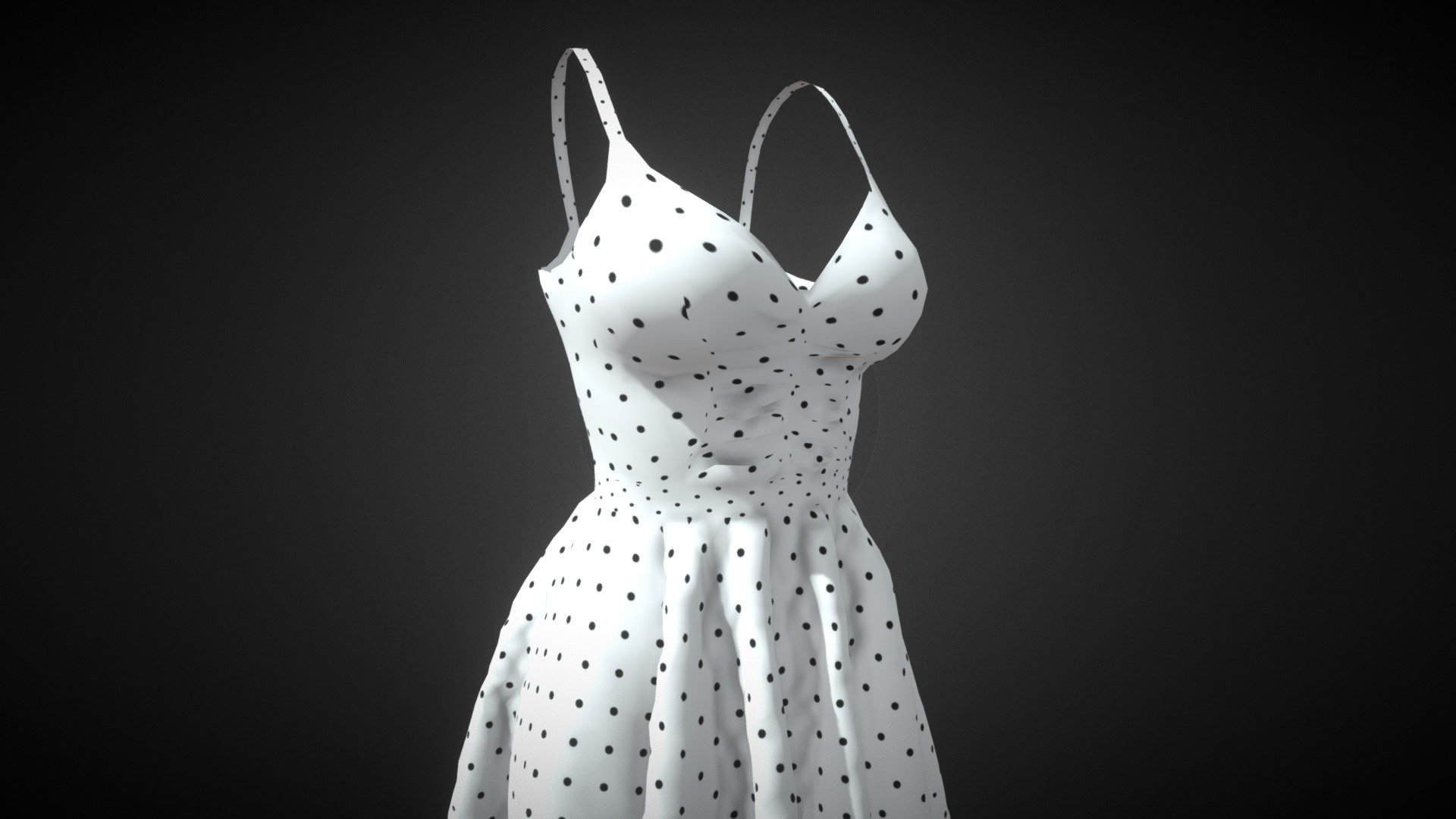Vestido Con Puntitos