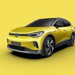 volkswagen id4 2021 3d model