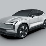 Volvo Ex30 Car 3d Model - 2025 Volvo EX30 all-electric subcompact crossover SUV 3D model, low poly with real photos texture.