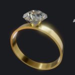 wedding ring 3d model
