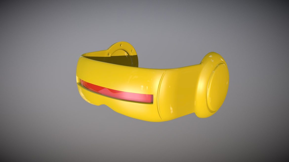 x men cyclops visor 3d model