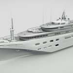 3d boat 3d model