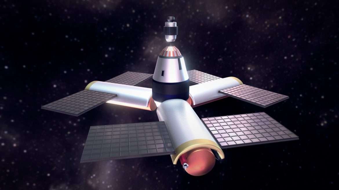 3december2021 space station 3d model