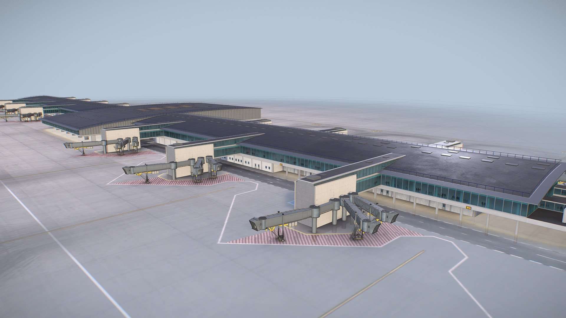 Airport Terminal Satellite4 LFPG