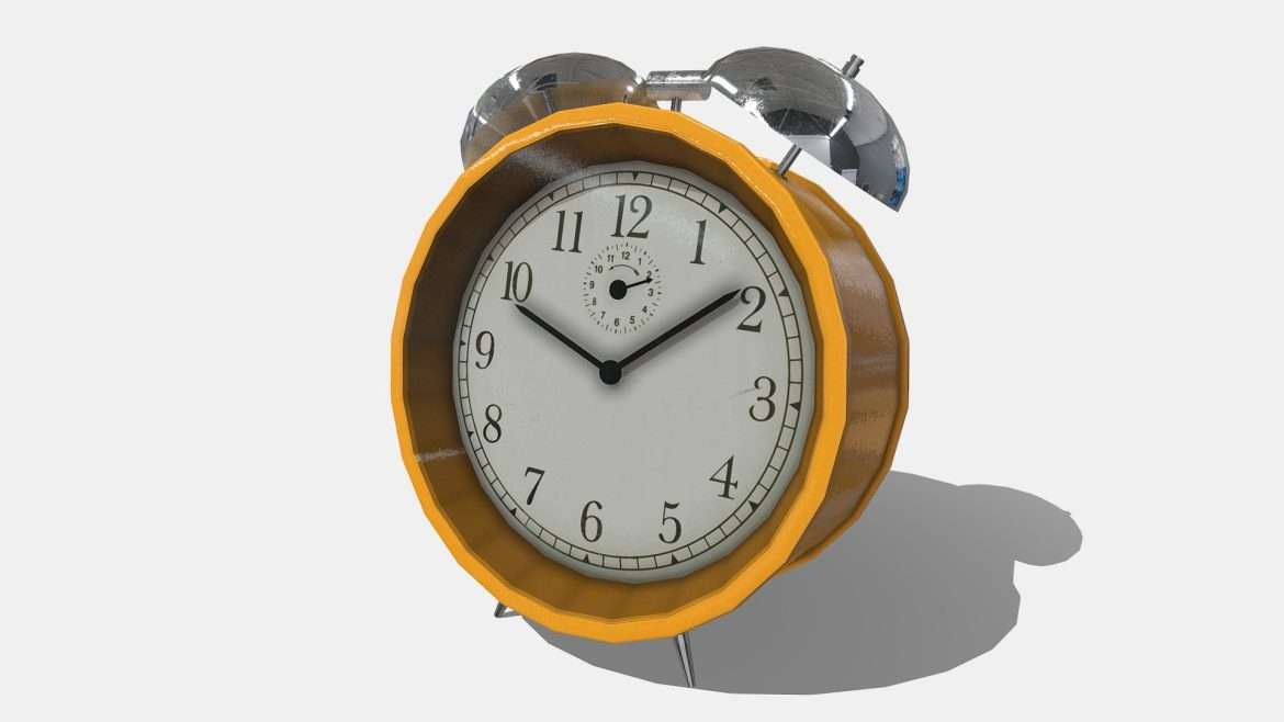 alarm clock 3d model