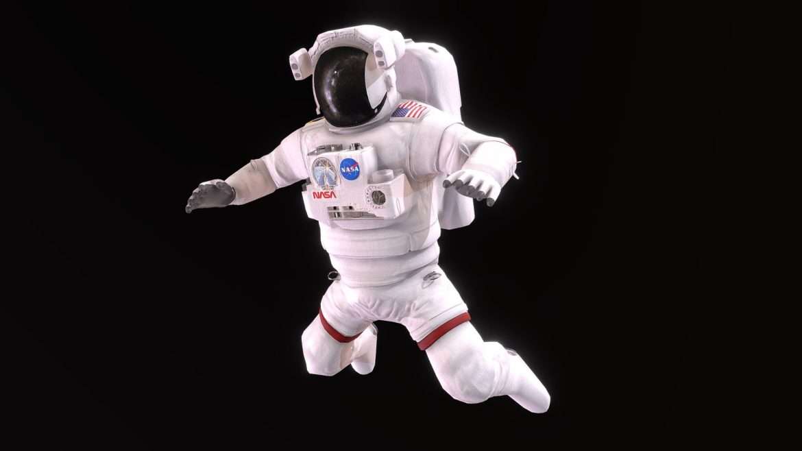 astronaut 3d model