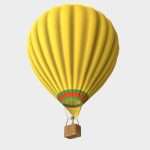 balloon 3d model