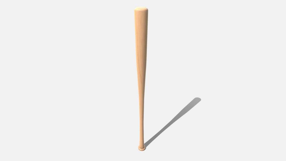baseball bat 3d model
