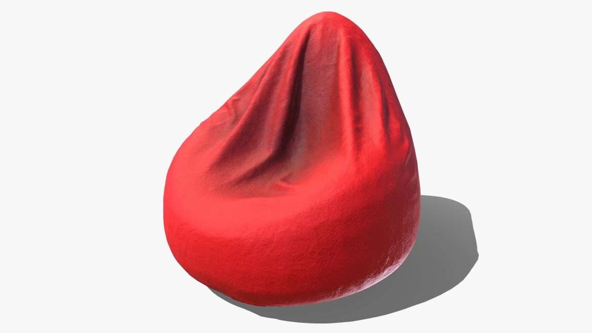 bean bag 3d model