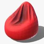 bean bag 3d model