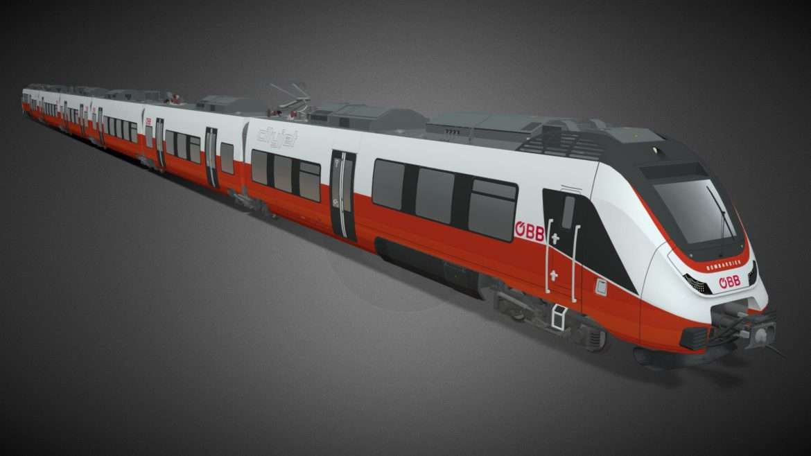 bombardier talent 3 bb 3d model