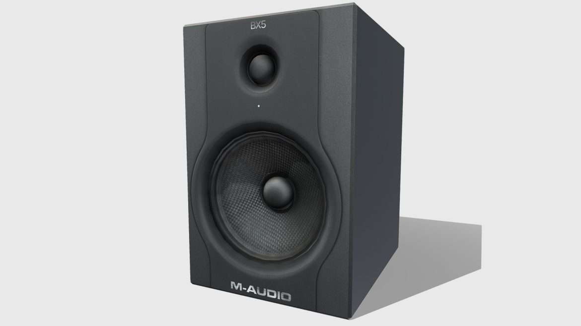 bx5 speakers 3d model
