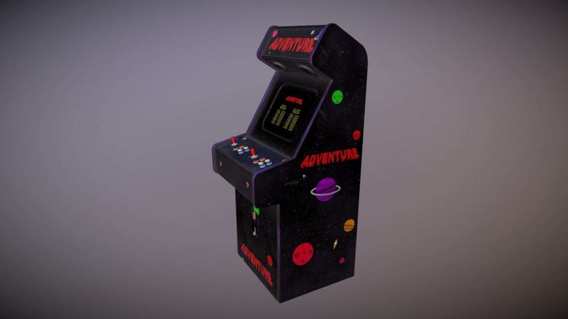 casino gamemachine b 3d model