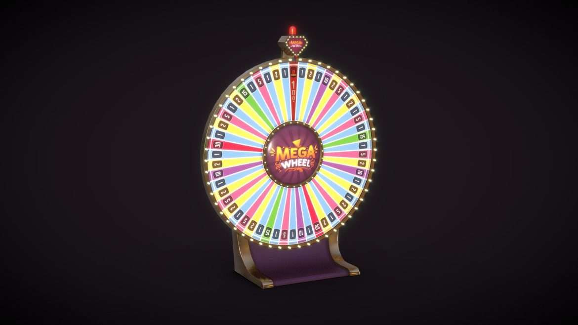 casino wheel of fortune 3d model