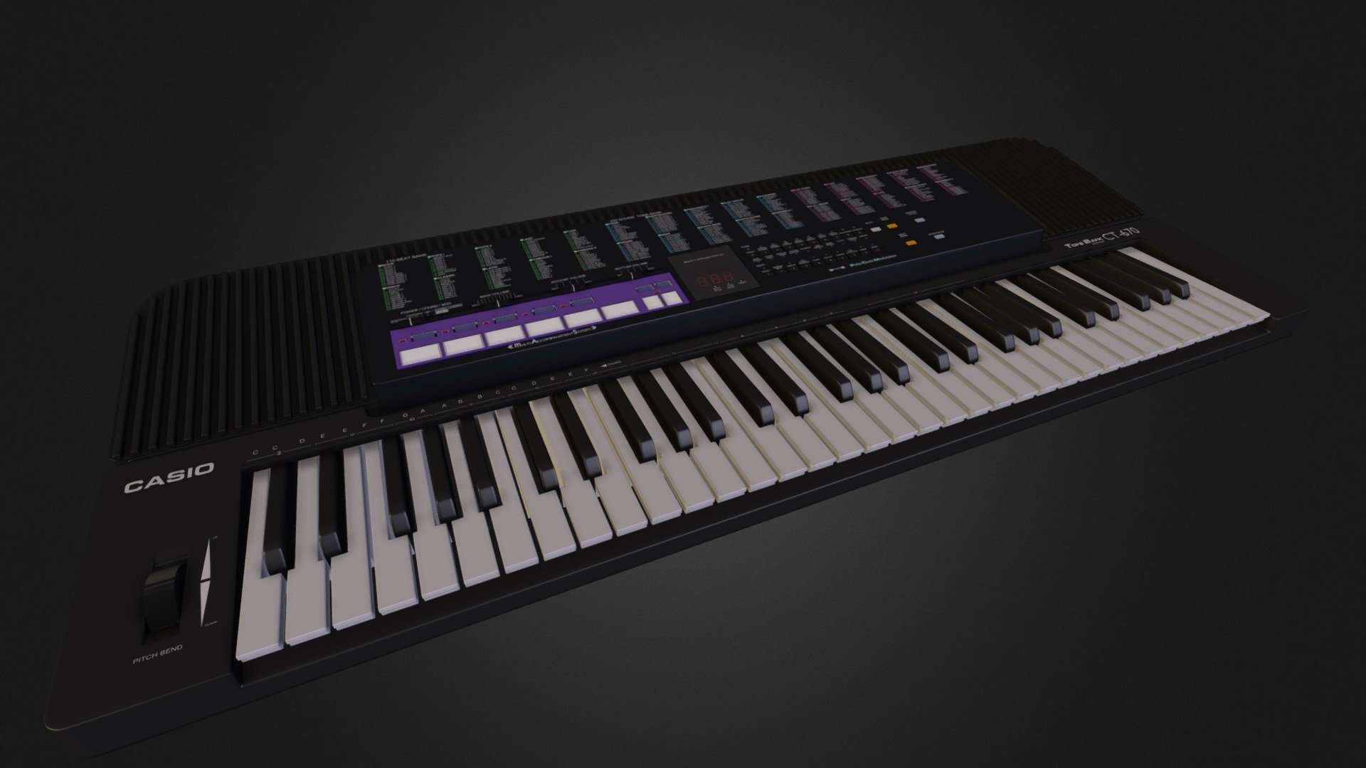 Casio CT-670 keyboard - deep3dsea