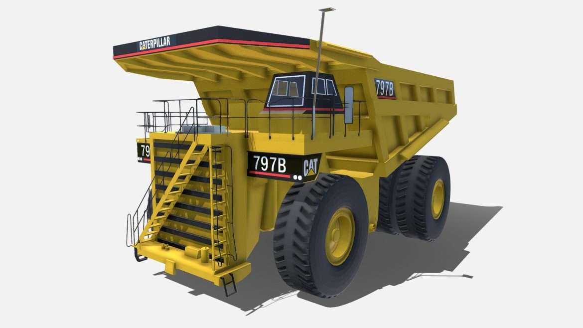 cat797b 3d model