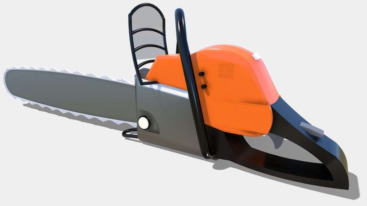 chainsaw 3d model