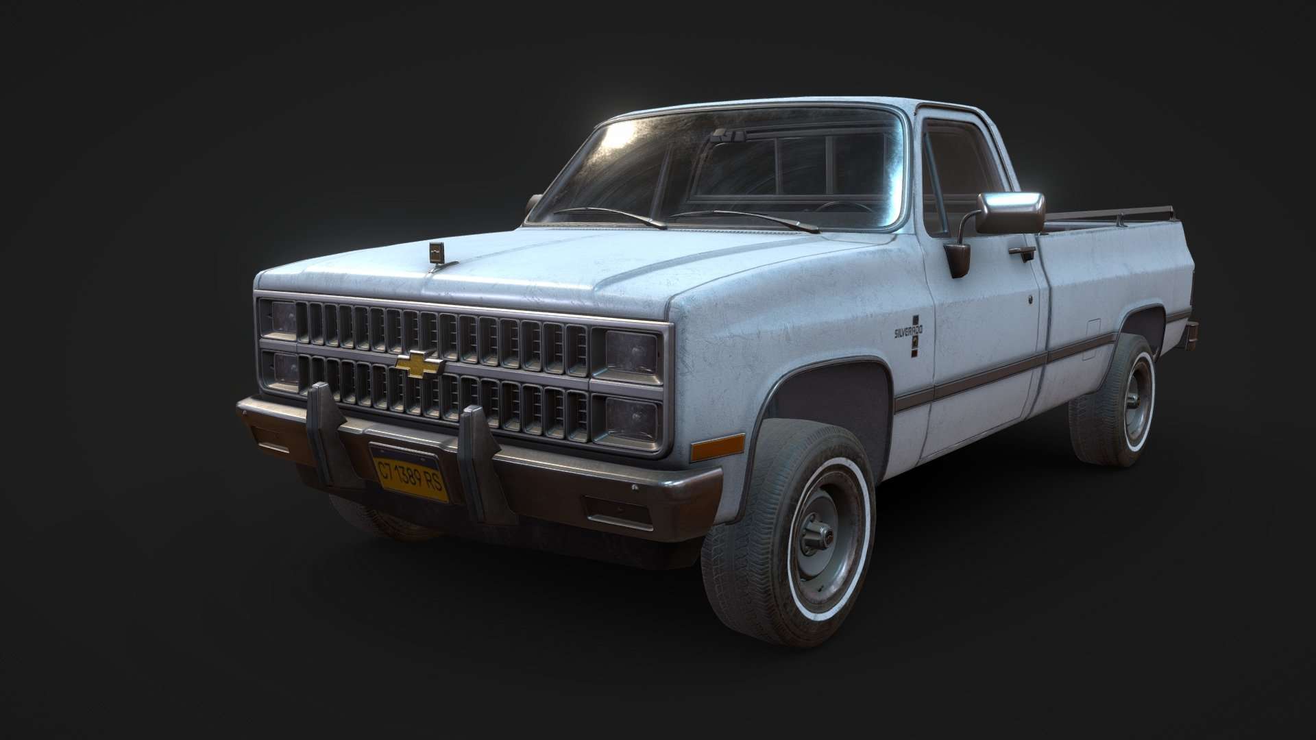 Chevrolet C10 Silverado 1982 White