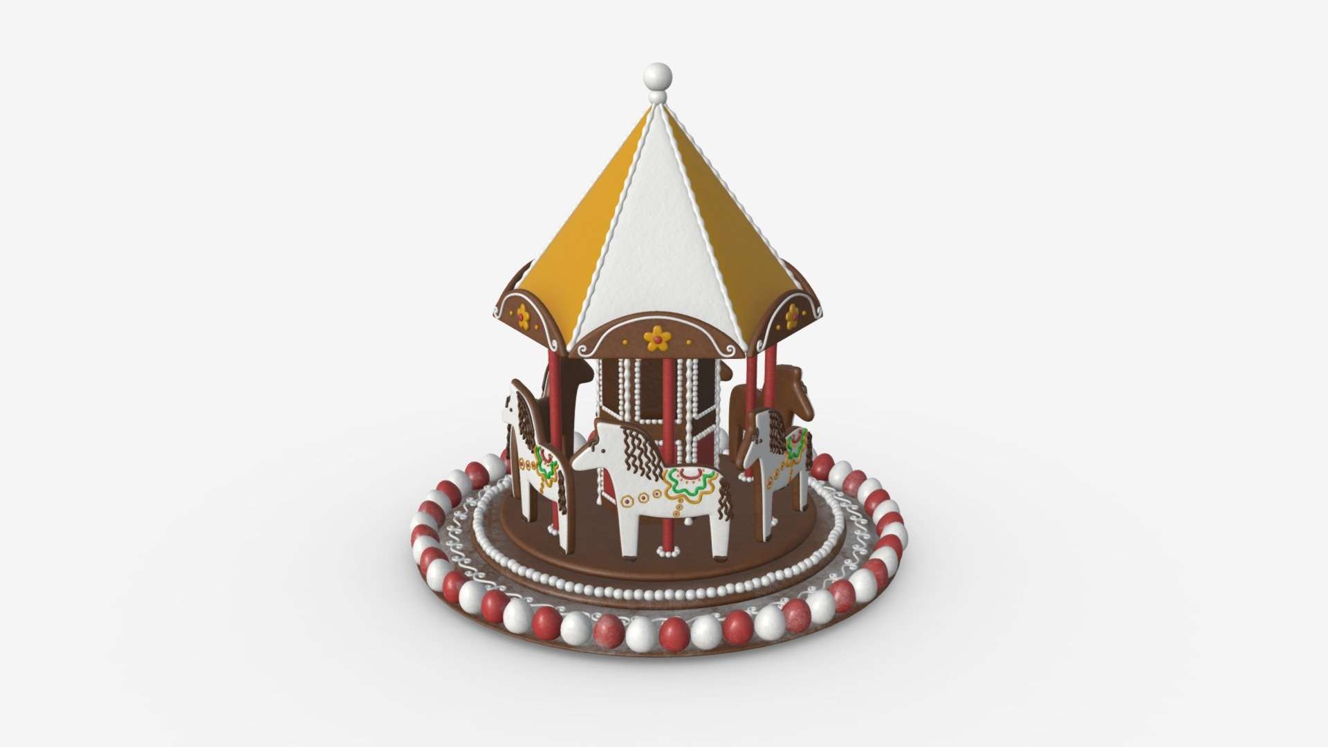 Christmas cookie carousel