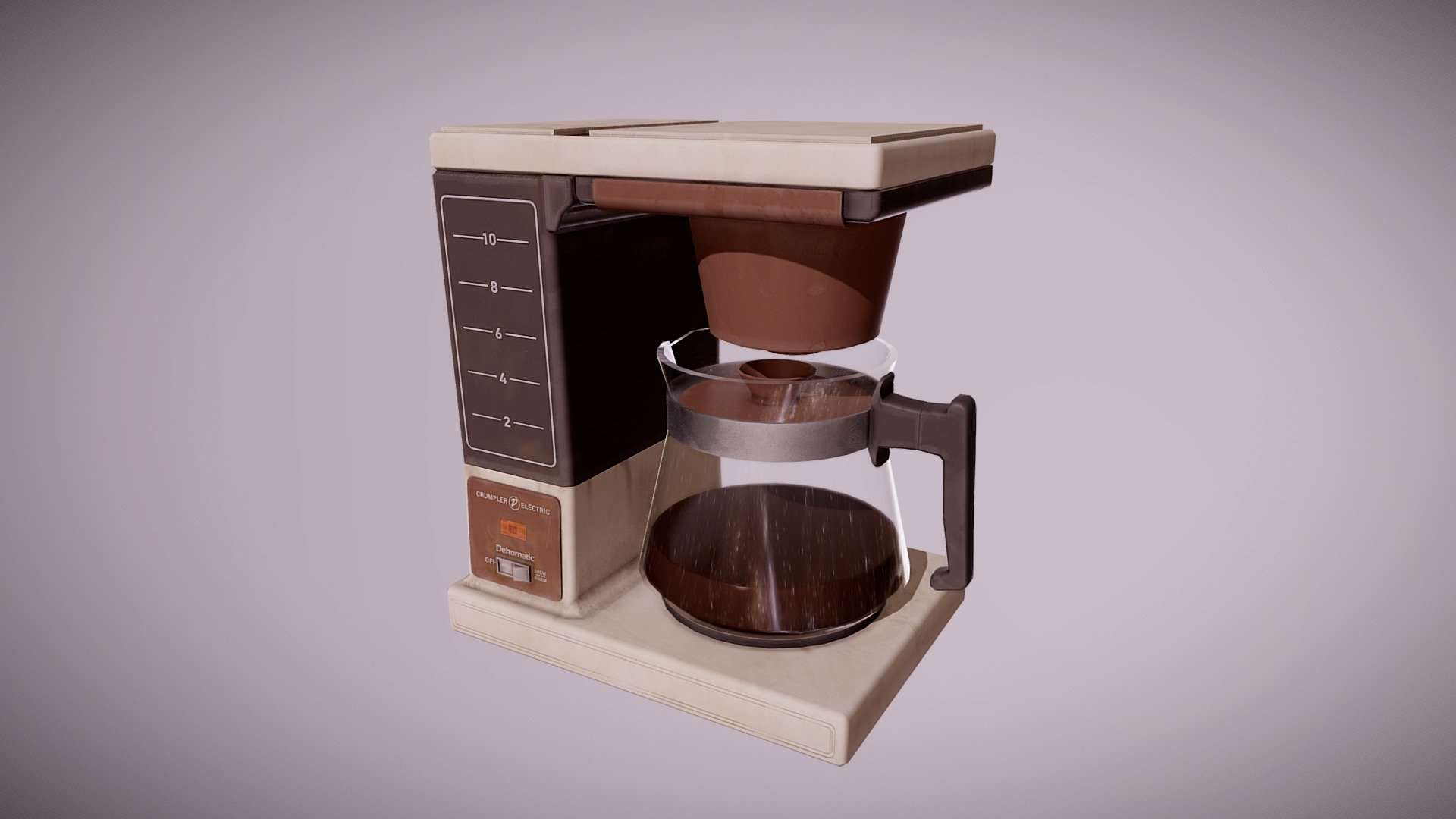 Coffee Maker – CLA – PBR Game Ready