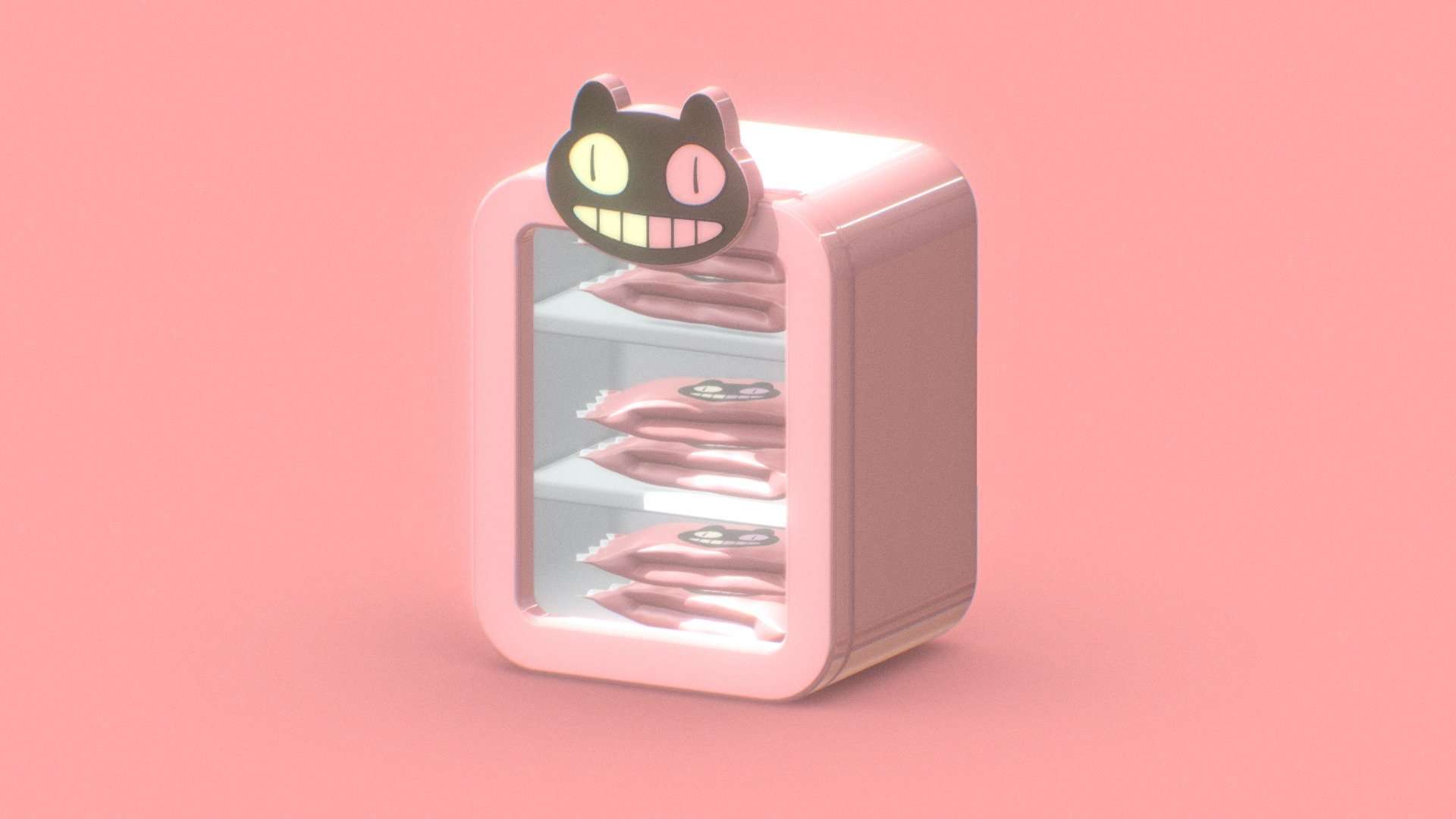 COOKIE CATS FRIDGE