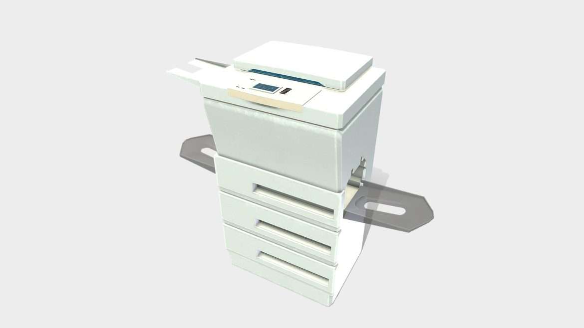 copier 3d model