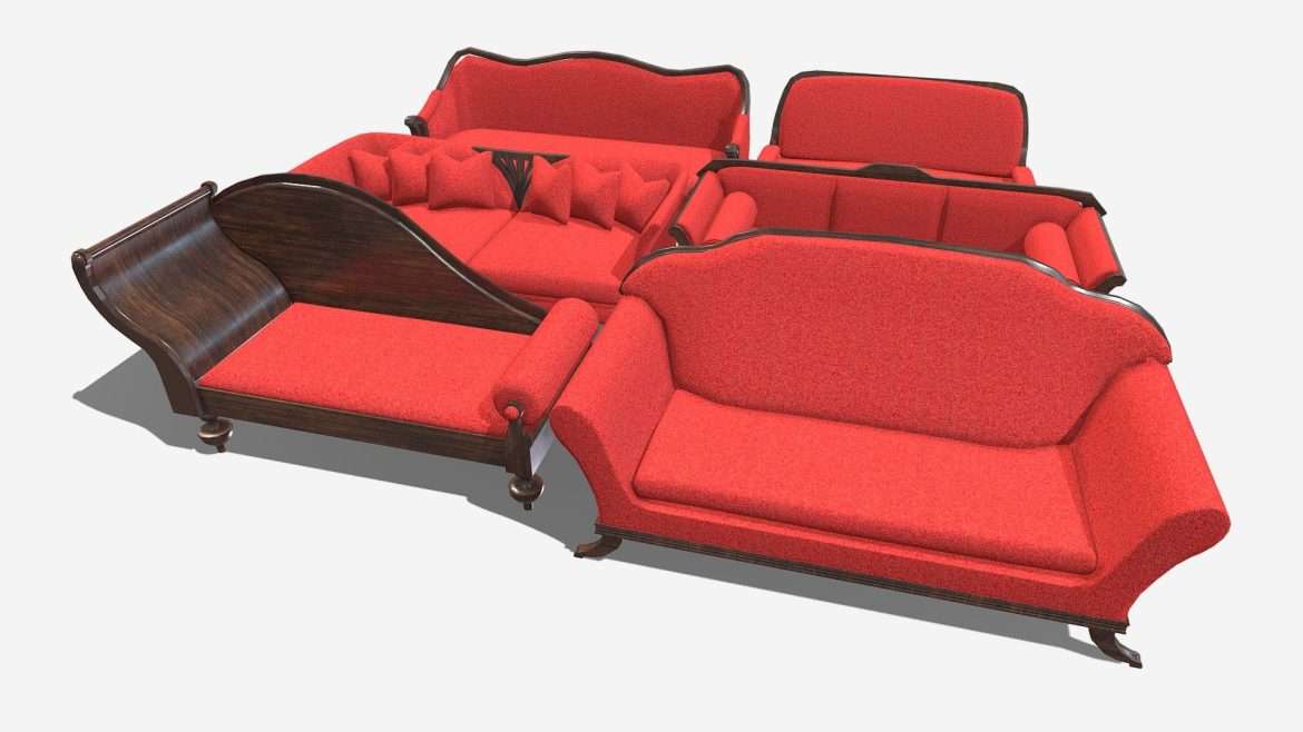 couches 3d model