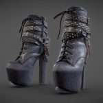 Crocodile Pearl Boots