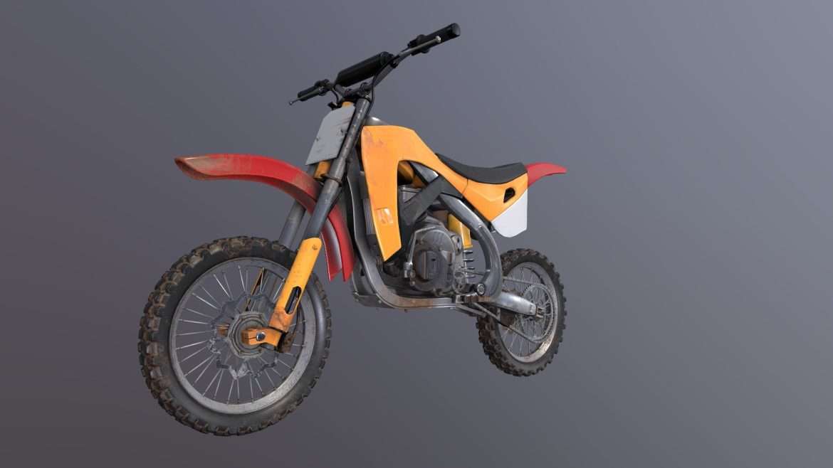 cross bikes 3d model