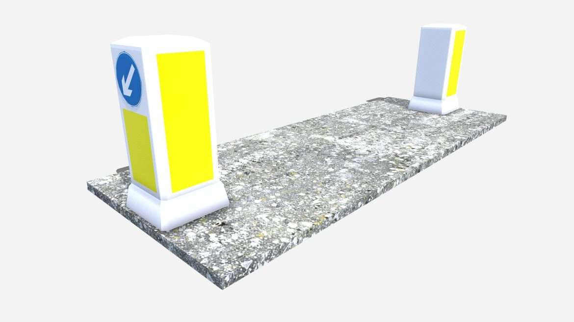 crossing 3d model