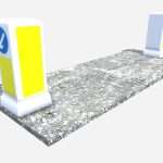 crossing 3d model