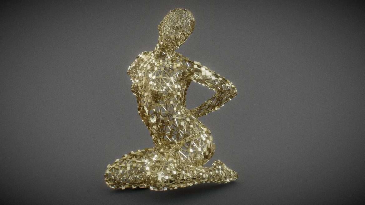 cubes 10 3d model