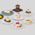 Dessert Low-poly G25