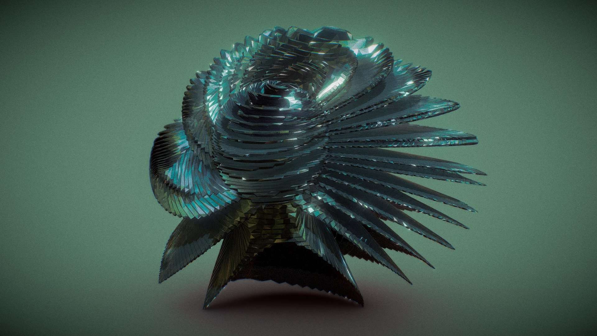 Digital Flower 5