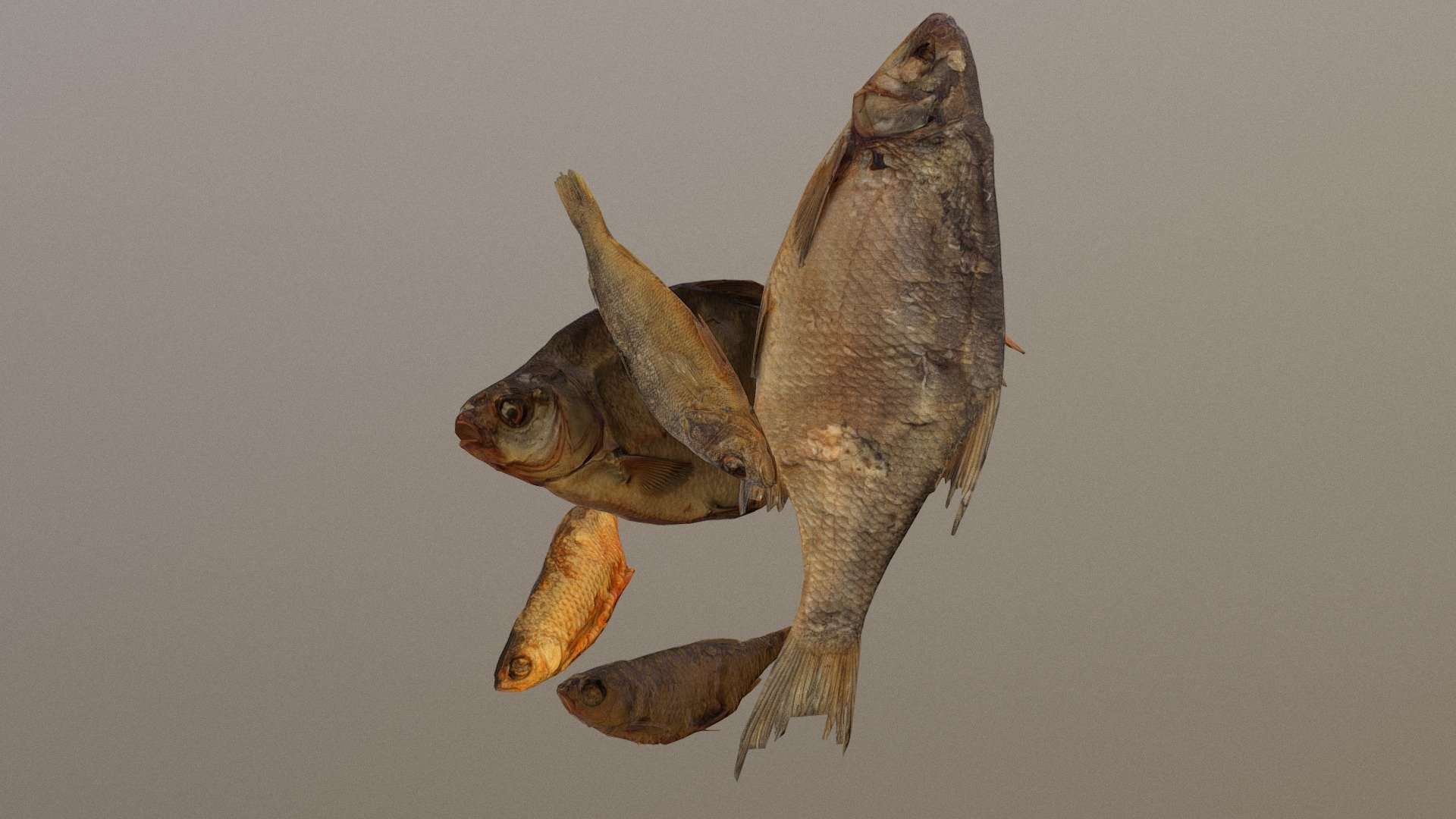 Dried fish set