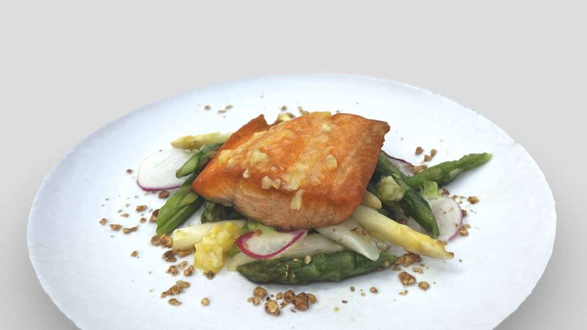 eataly trout 3d model