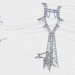 electic pylon 3d model