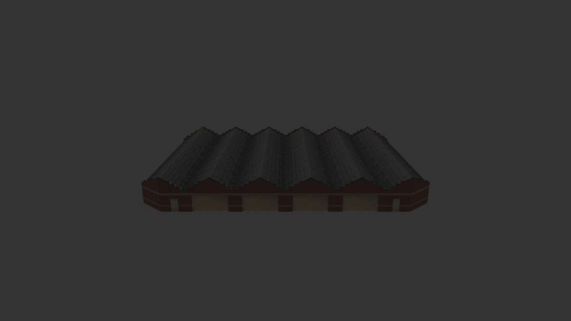 factory building 12 3d model