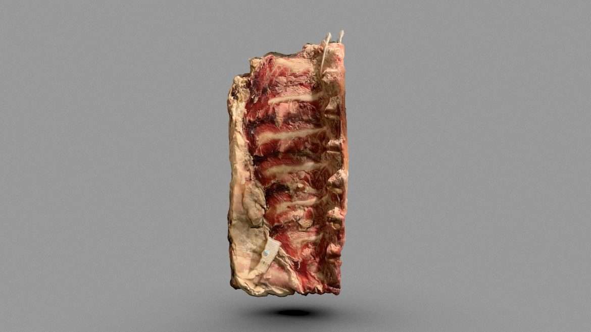 faux filet meat from boucherie le bourdonnec 3d model