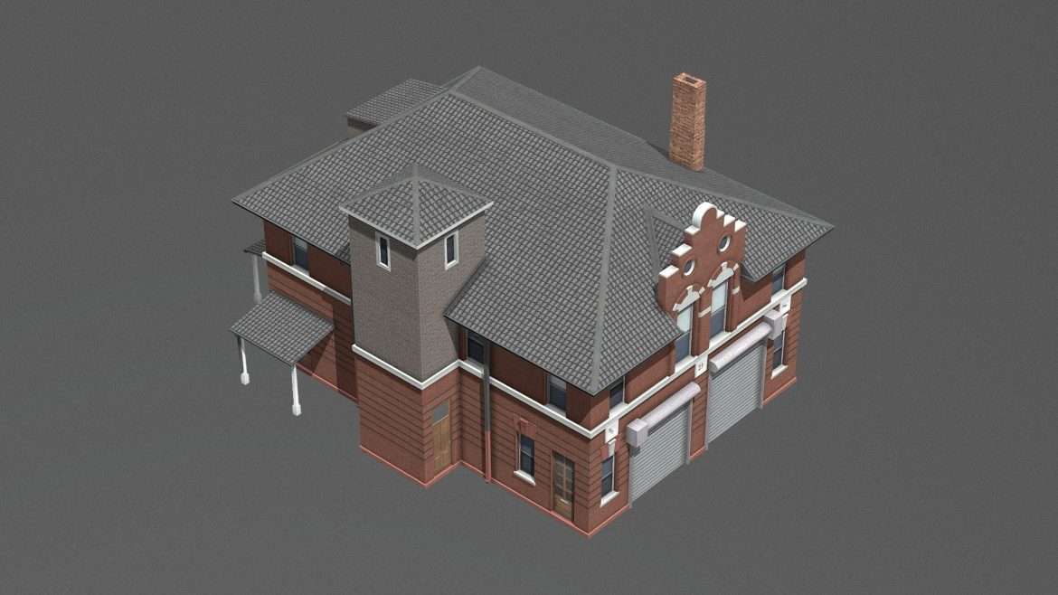 fire department 3d model
