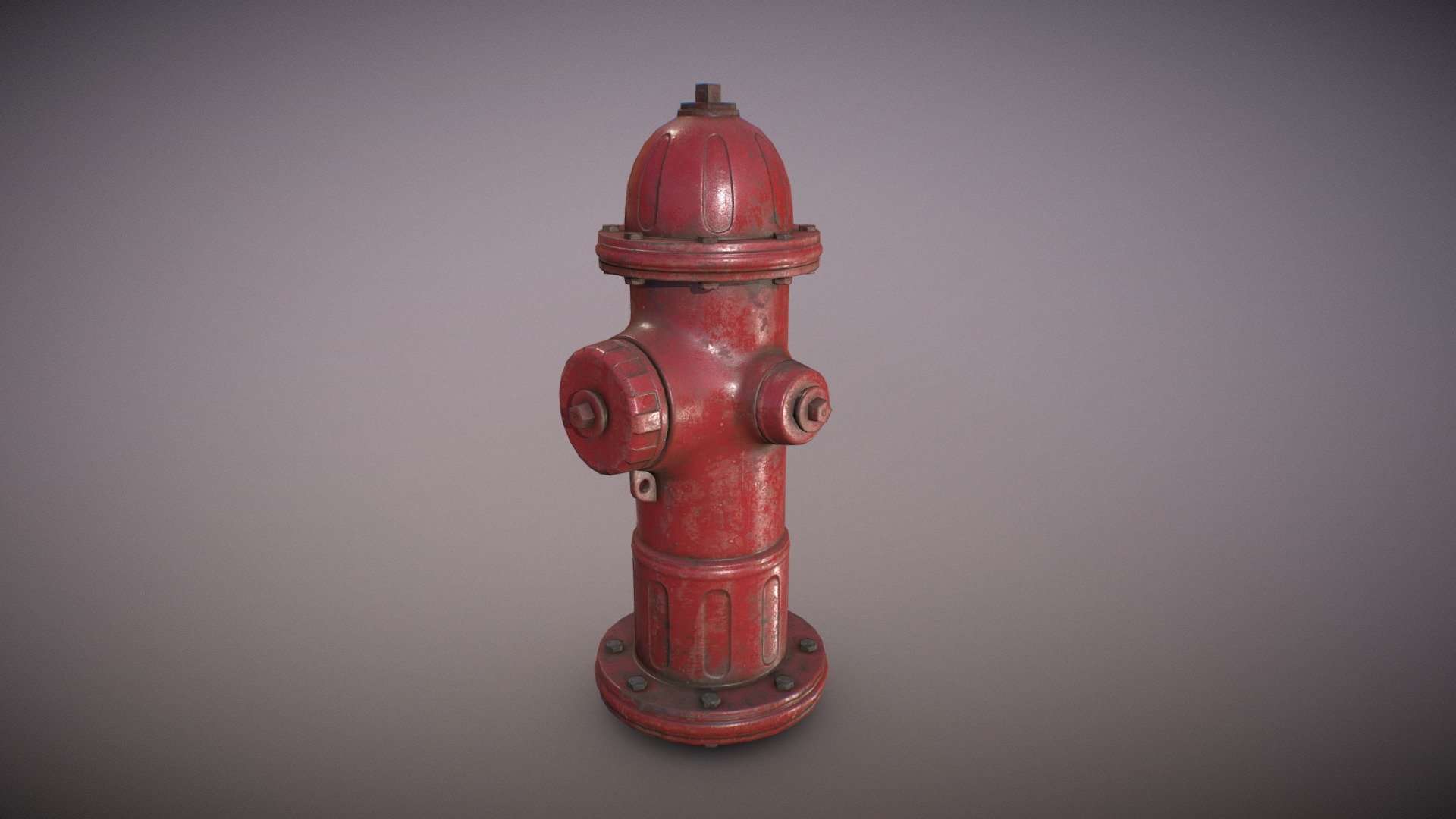 Fire Hydrant – Low Poly