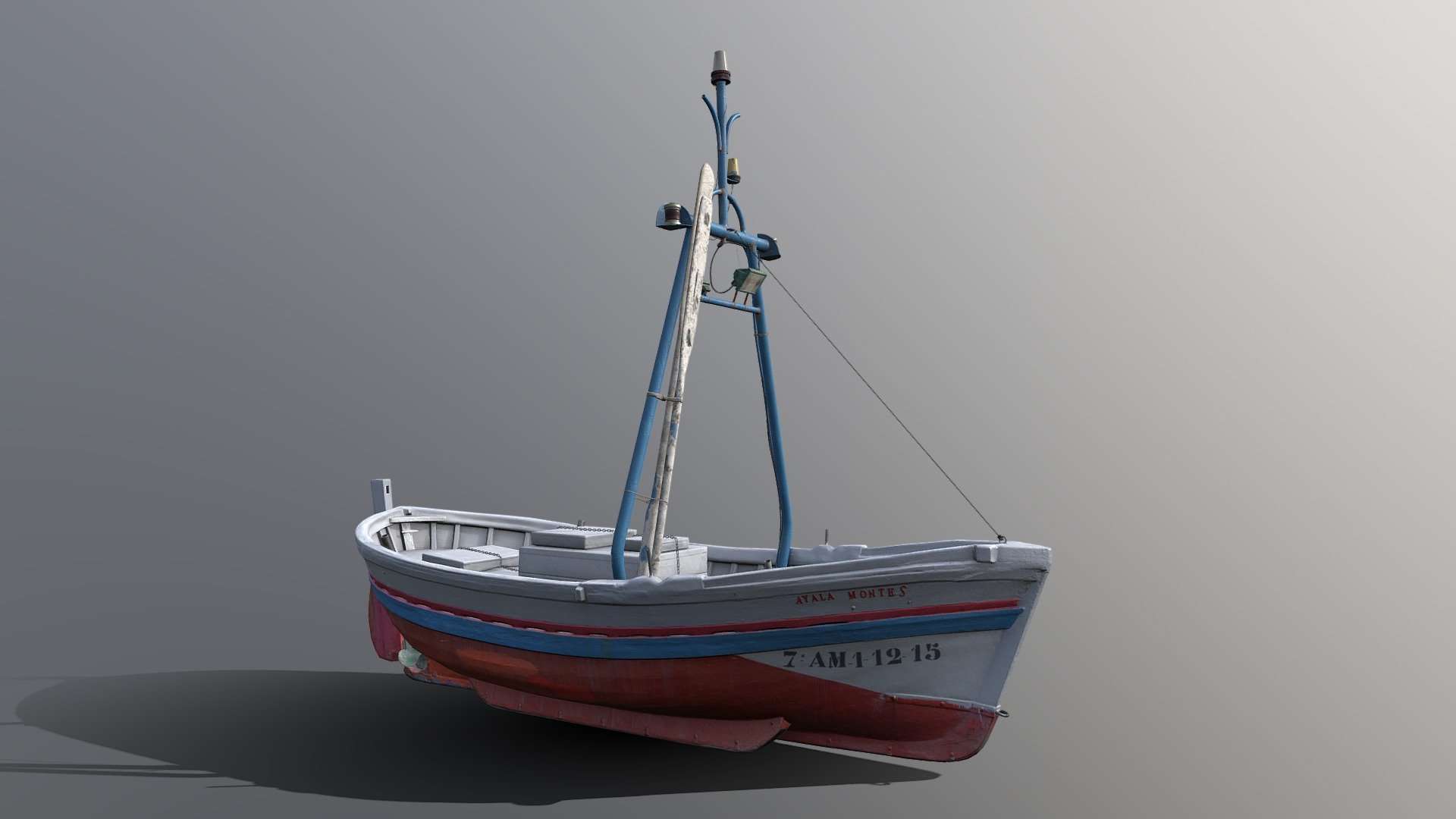Fishing boat – scan