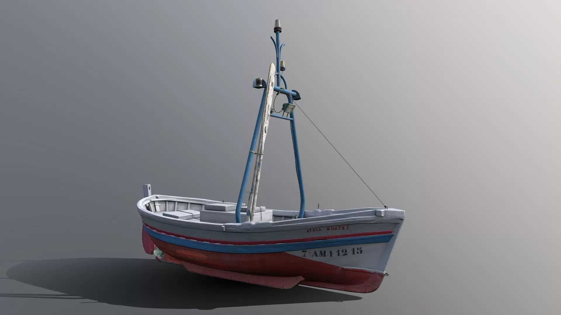 Fishing boat – scan