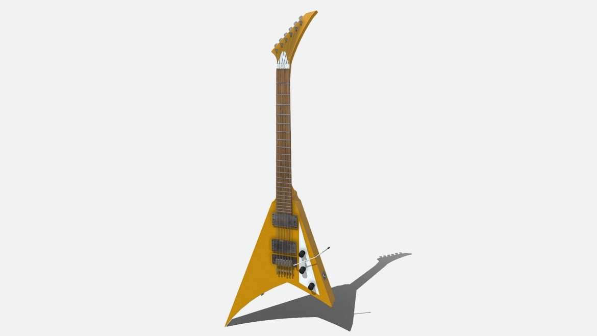 flying v 3d model