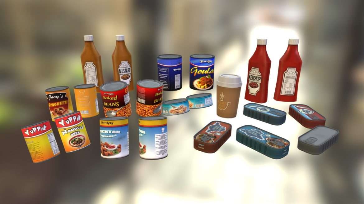 food collection vol 1 3d model