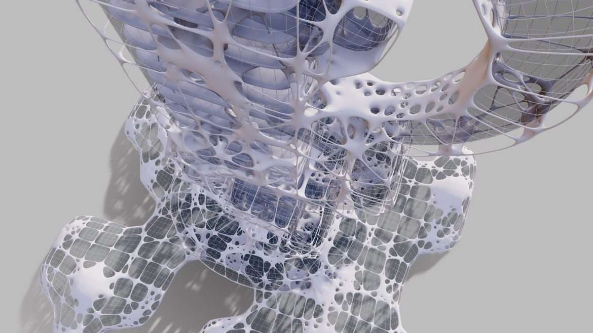 futuristic skyscraper 991 3d model