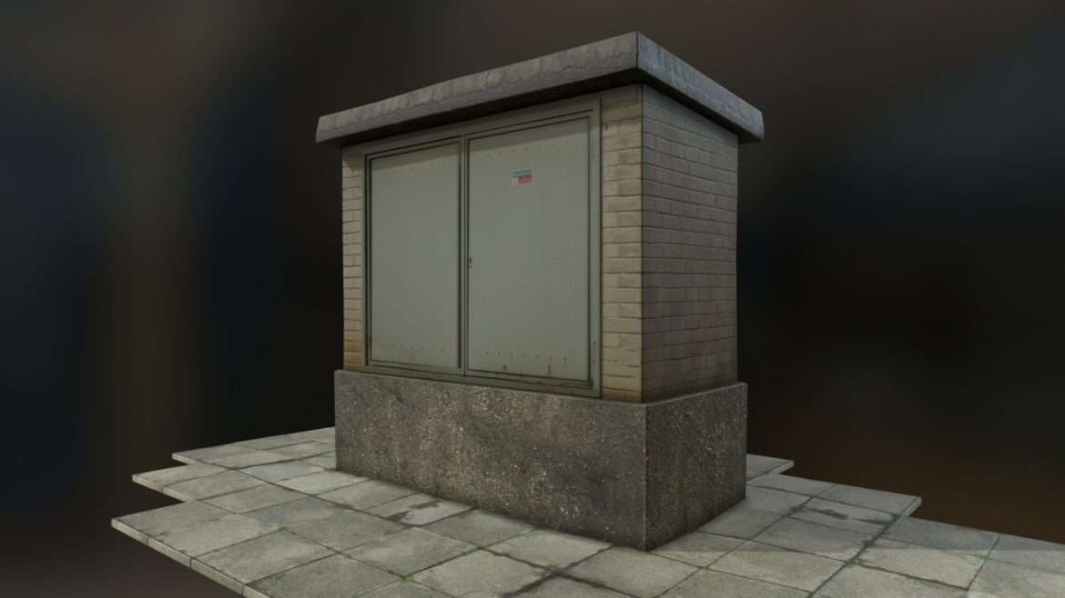 gass box 3d model