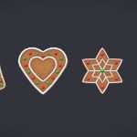 gingerbread cookies 3d model