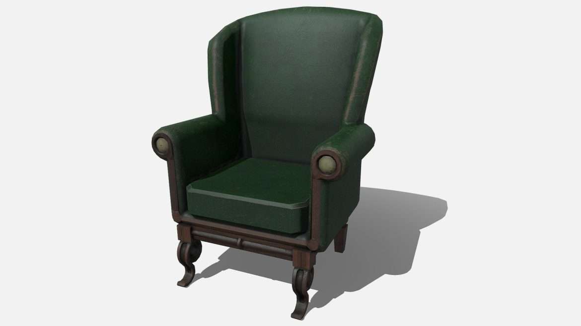 grand chair 3d model