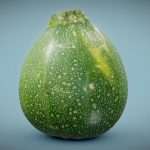 green vegetable 3d model